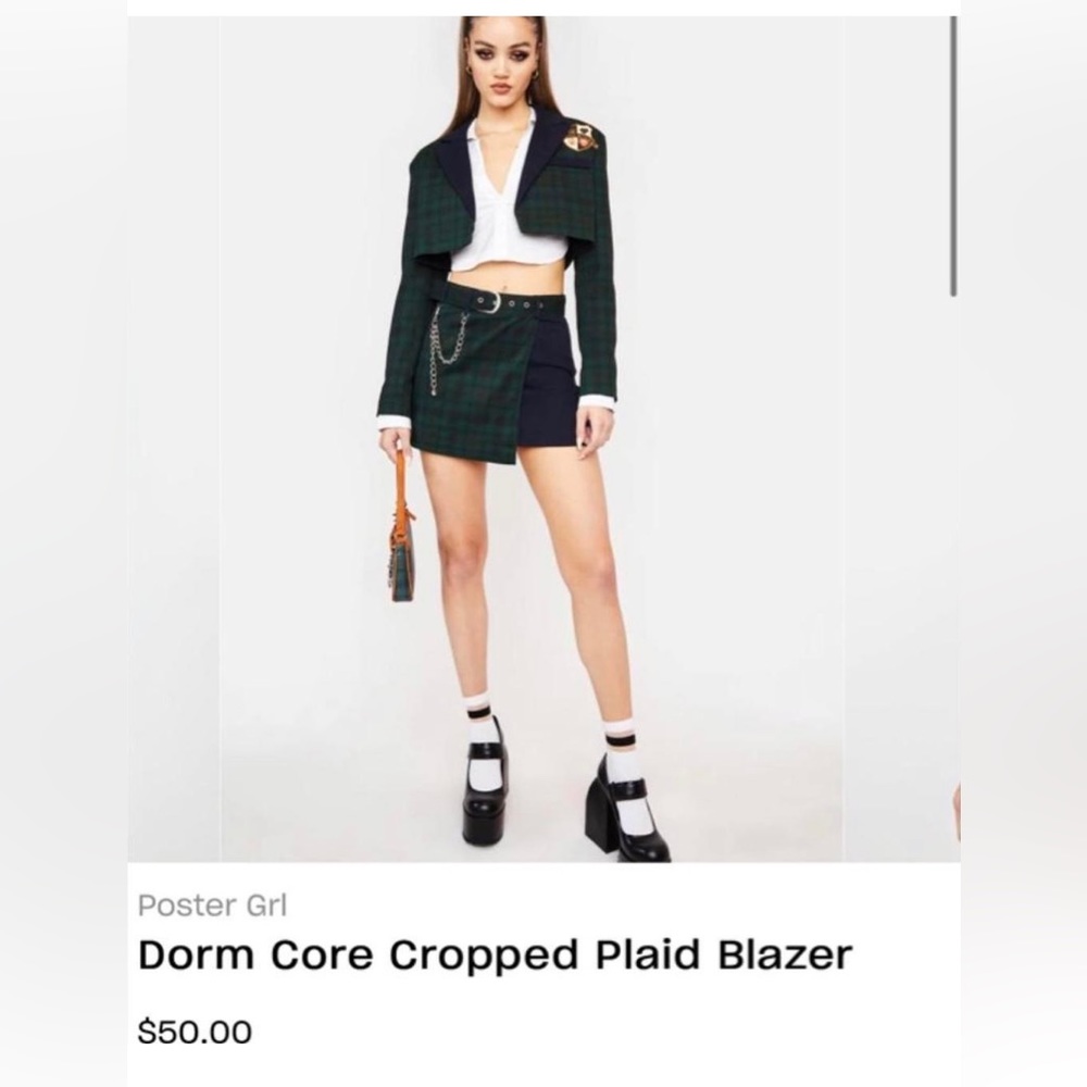 2 SKIRT& BLAZER SET BUNDLE SOLD OUT COMES W FREE NECKLACE SOLD OUT NEW W TAGS